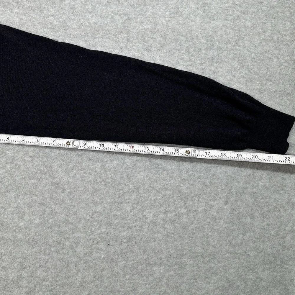 Chatham Road Cotton‎ Cashmere Blend V Neck Sweater Mens L Navy Soft Knit